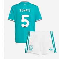 Liverpool Ibrahima Konate #5 Koszulka Trzecia dzieci 2025-26 Krótki Rękaw (+ krótkie spodenki)
